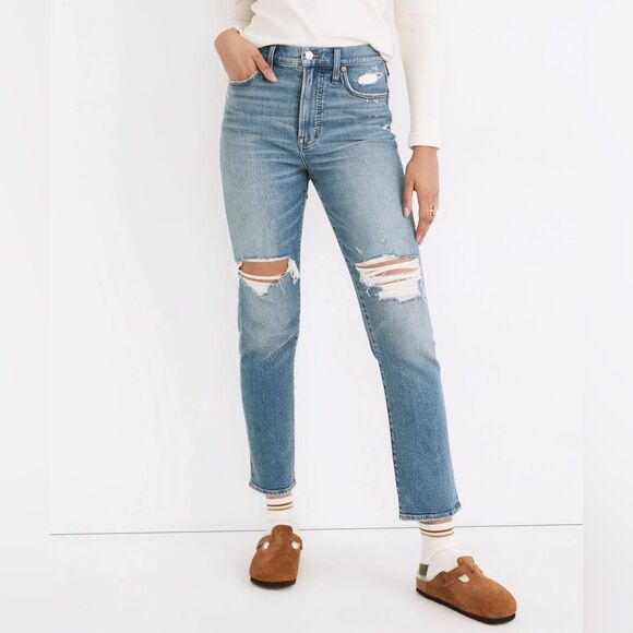Madewell The Perfect Vintage Jean in Denman Wash 25 - Picture 1 of 12